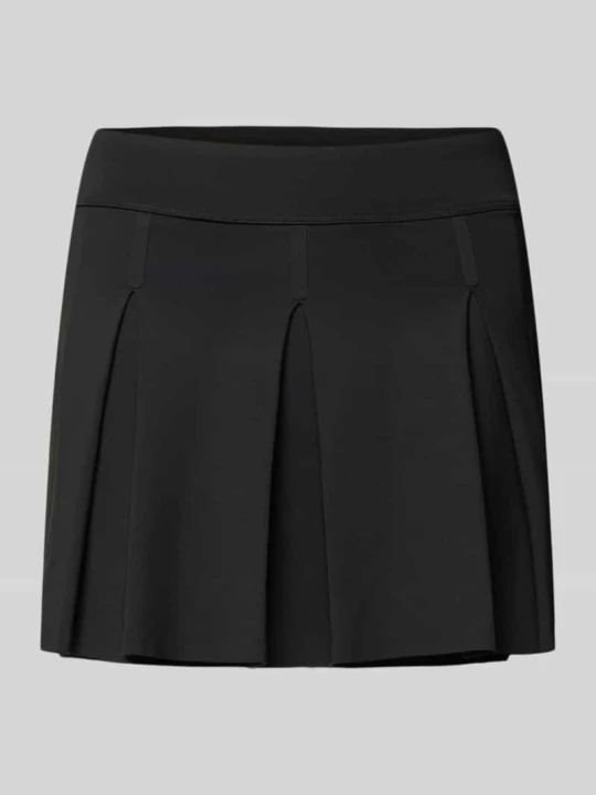 Zdjęcie produktu Rozkloszowana spódnica sportowa zintegrowana ze spodenkami kolarkami Lacoste Czarny