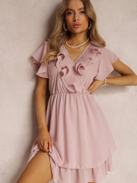 Zdjęcie produktu Różowa Sukienka Canolea Lily Rose