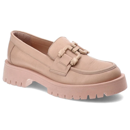 Zdjęcie produktu Różowe Mokasyny Venezia Stylowe Buty Damskie