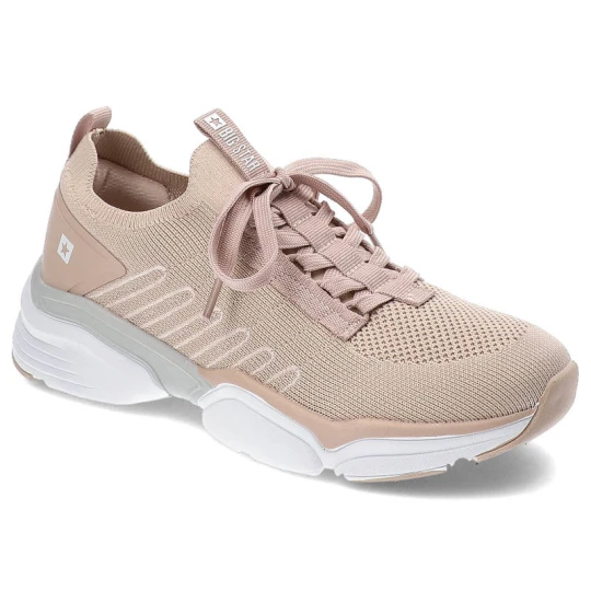 Zdjęcie produktu Różowe Sneakersy Big Star Damskie Stylowe Buty