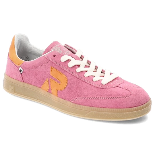 Zdjęcie produktu Różowe Sneakersy Rieker Modne Obuwie Damskie