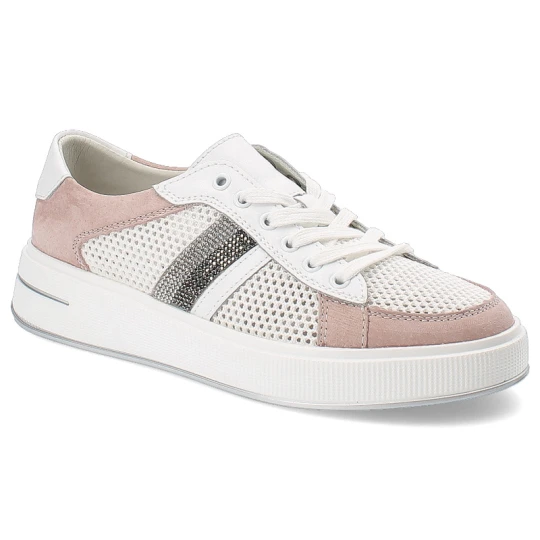 Zdjęcie produktu Różowe Sneakersy S.Barski Sportowe Obuwie Damskie