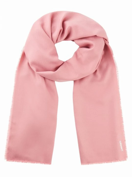 Zdjęcie produktu Różowy ciepły szal damski – Vintage Romance Olsen