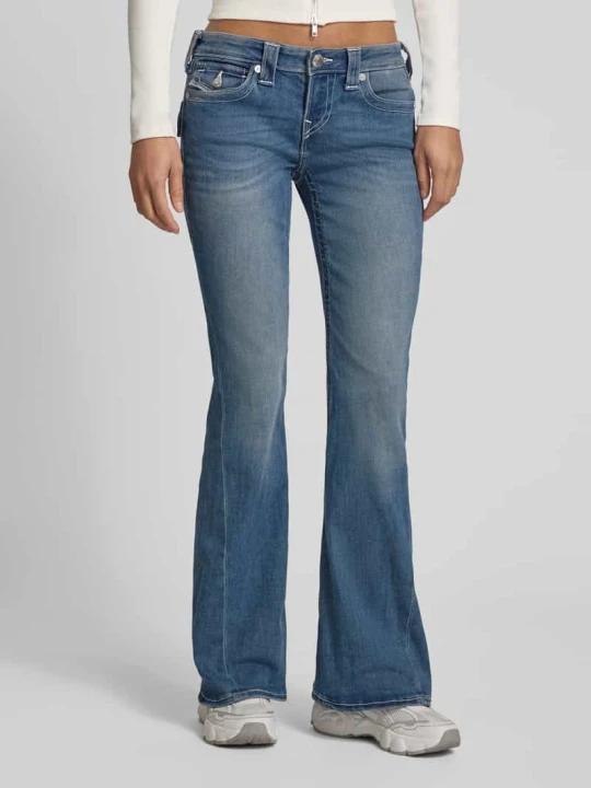Zdjęcie produktu Rozszerzane dżinsy model 'JOEY' True Religion Jeansowy niebieski