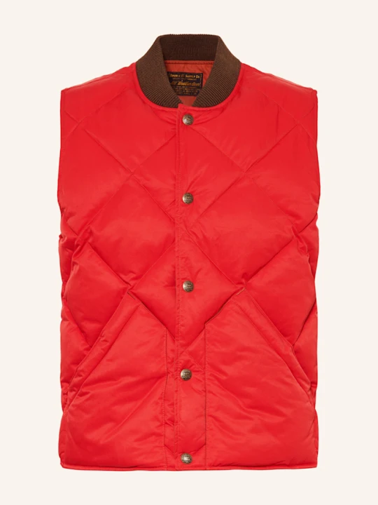 Zdjęcie produktu Rrl Ralph Lauren Kamizelka Pikowana rot CZERWONY