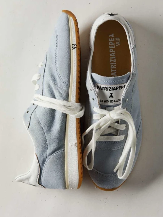 Zdjęcie produktu Running SKIN Sneakers '93 w zamszu Patrizia Pepe granatowy