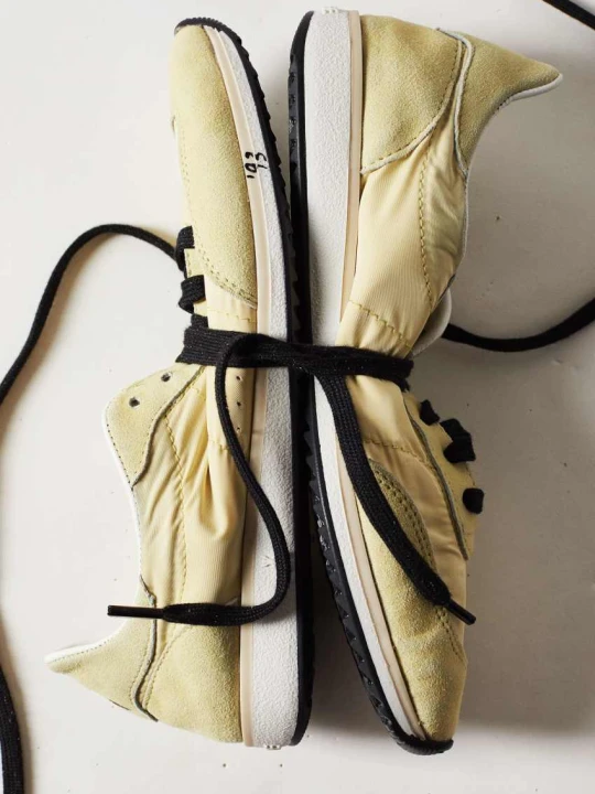 Zdjęcie produktu Running SKIN Sneakers '93 z nylonu Patrizia Pepe żółty