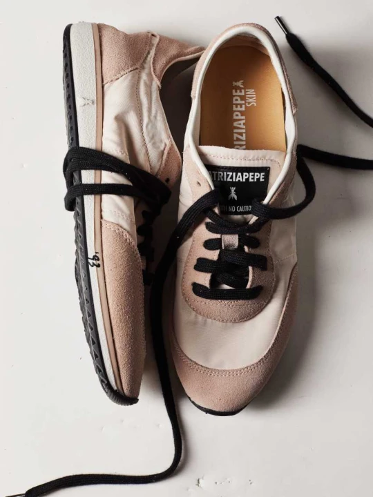 Zdjęcie produktu Running SKIN Sneakers '93 z nylonu Patrizia Pepe różowy