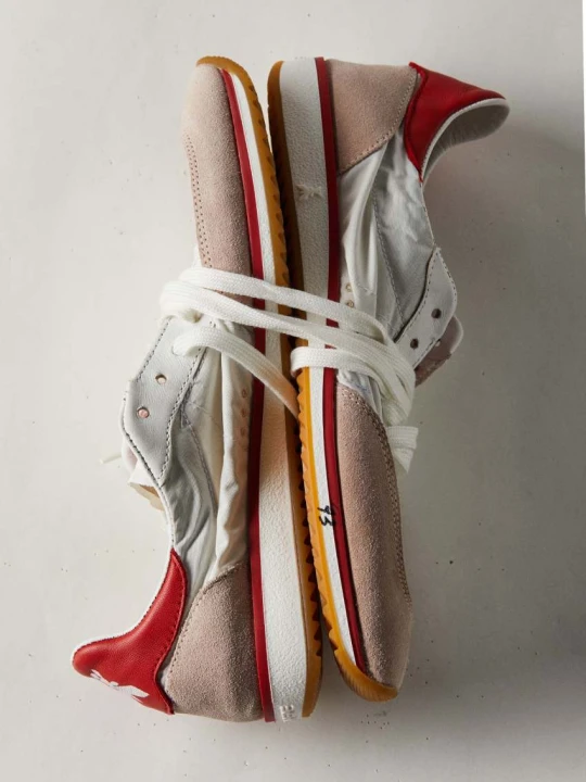 Zdjęcie produktu Running SKIN Sneakers '93 z nylonu Patrizia Pepe biały
