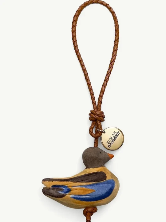 Zdjęcie produktu RUSLAN BAGINSKIY brelok Bag Charm: Duck beżowy