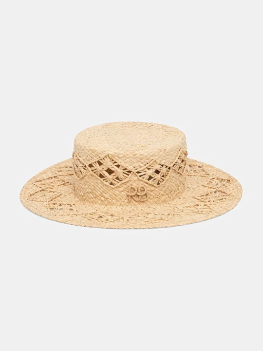 Zdjęcie produktu Ruslan Baginskiy kapelusz Boater Hat beżowy