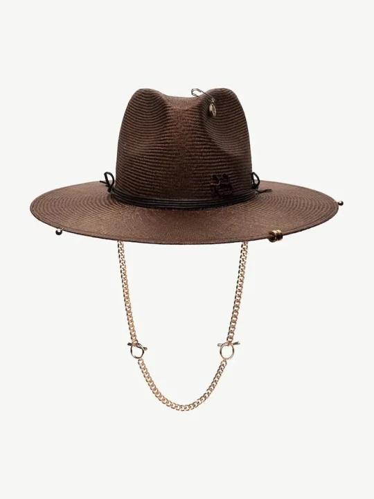 Zdjęcie produktu Ruslan Baginskiy kapelusz Fedora Hat brązowy