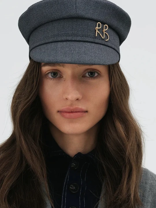 Zdjęcie produktu Ruslan Baginskiy kaszkiet Baker Boy Cap szary