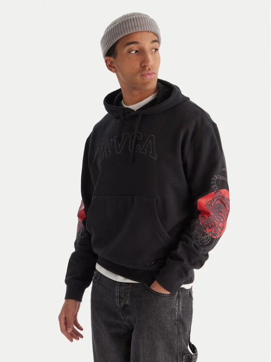 Zdjęcie produktu RVCA Bluza Tiger Sun 23A413505 Czarny Regular Fit