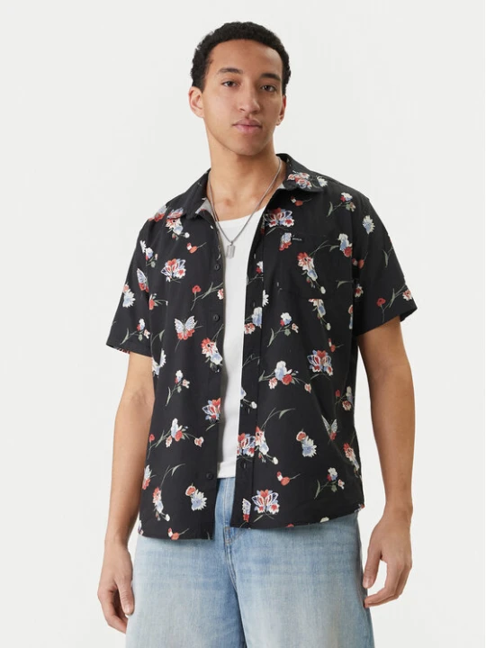 Zdjęcie produktu RVCA Koszula Morning Glory AVYWT00490 Czarny Regular Fit