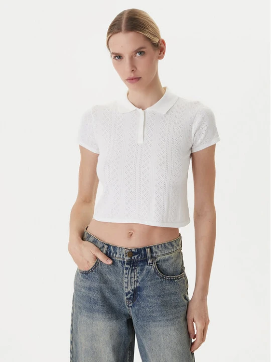 Zdjęcie produktu RVCA Sweter Dawn 23B071502 Biały Regular Fit