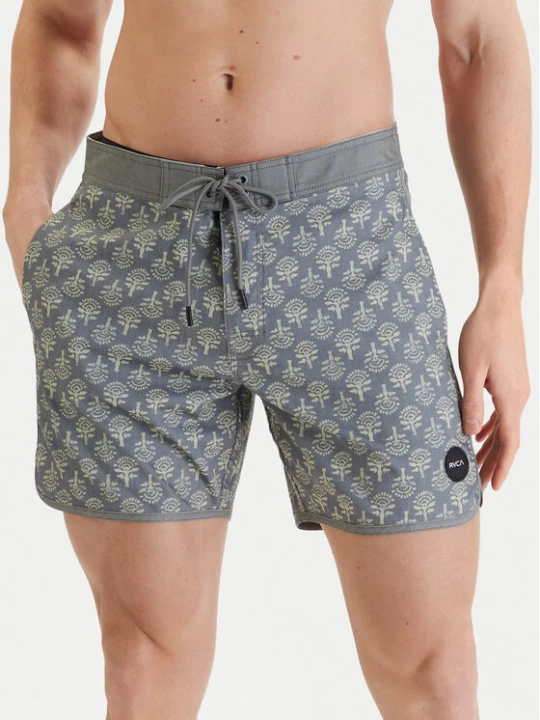 Zdjęcie produktu RVCA Szorty kąpielowe Freeport M1072RFT Szary Regular Fit