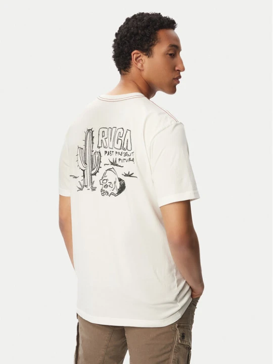 Zdjęcie produktu RVCA T-Shirt Deth Valley 23A351532 Biały Regular Fit