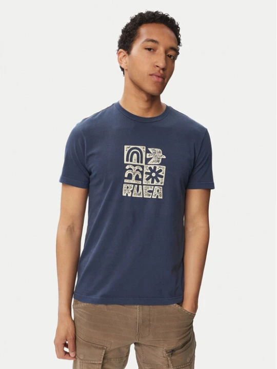 Zdjęcie produktu RVCA T-Shirt Mosaic 23A351543 Zielony Regular Fit