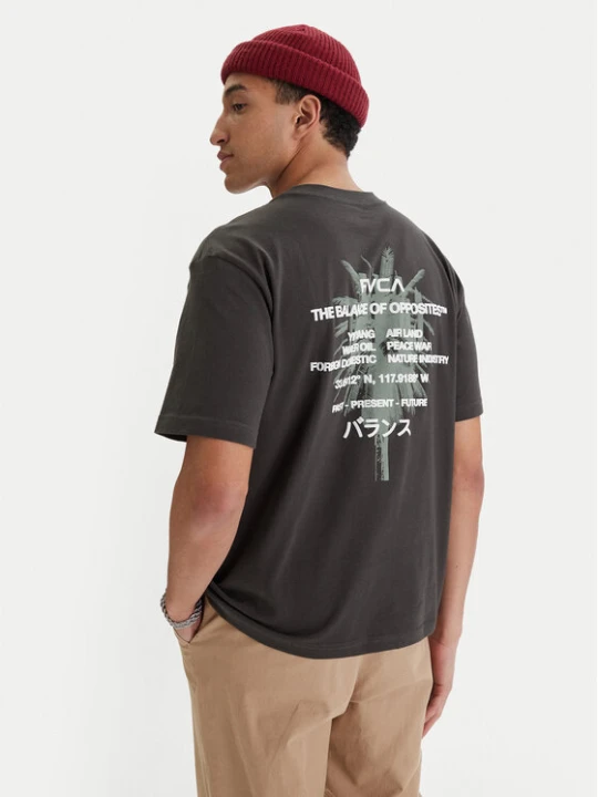 Zdjęcie produktu RVCA T-Shirt Signal EVYZT00300 Czarny Relaxed Fit
