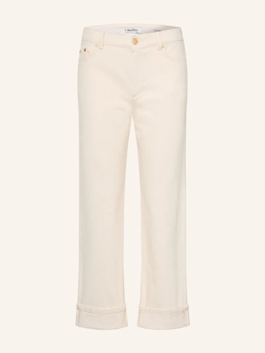 Zdjęcie produktu S Max Mara Jeansy Straight Virna weiss 001 natural