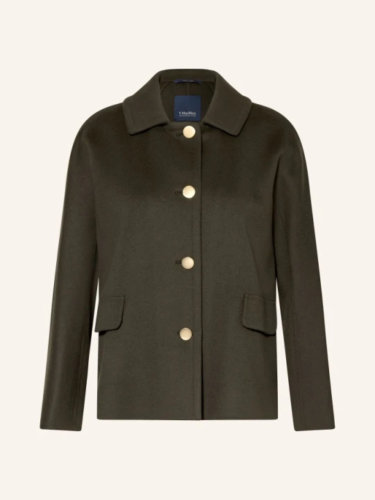 Zdjęcie produktu S Max Mara Kurtka Grazia gruen OLIWKOWY