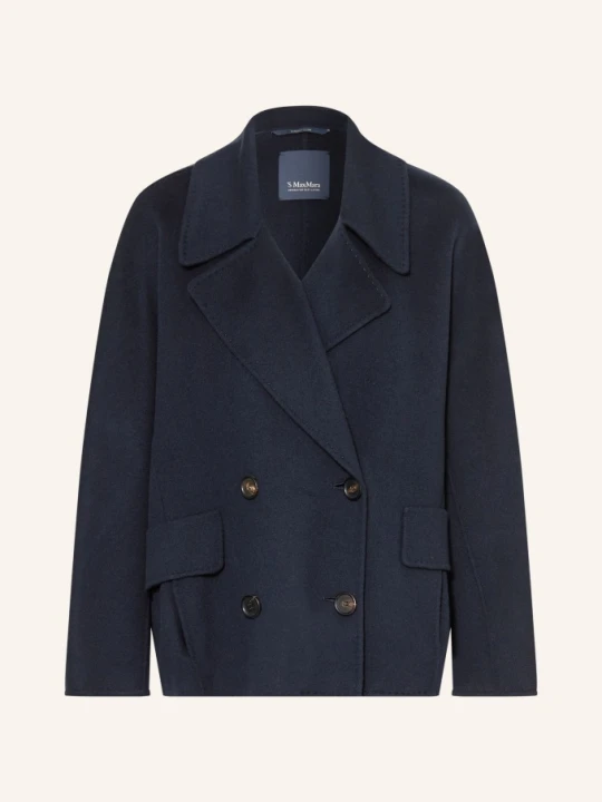 Zdjęcie produktu S Max Mara Kurtka Typu Caban Adele blau GRANATOWY