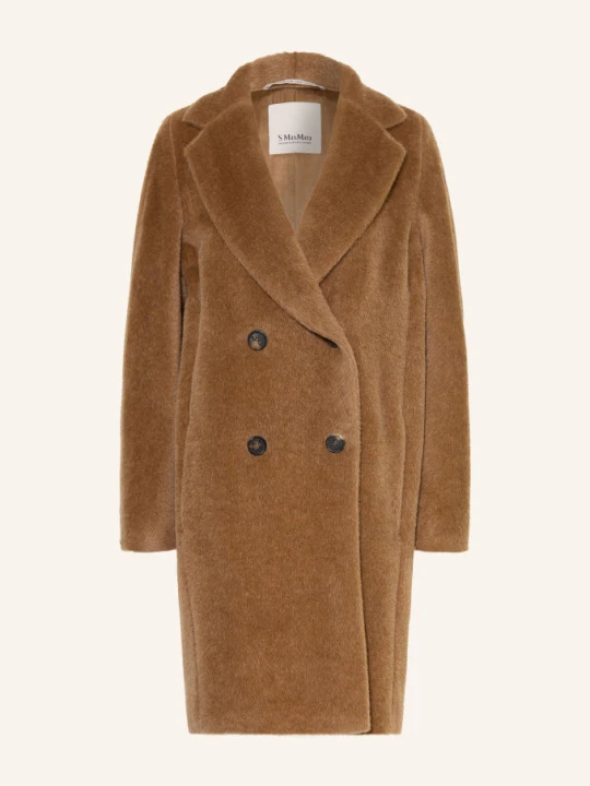 Zdjęcie produktu S Max Mara Płaszcz Roseto Z Alpaki braun