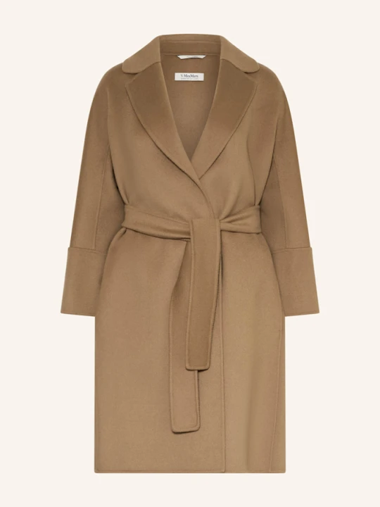 Zdjęcie produktu S Max Mara Płaszcz Z Wełny Arona braun CAMELOWY
