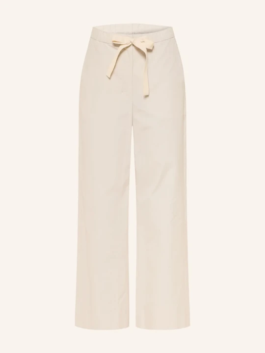 Zdjęcie produktu S Max Mara Spodnie Culotte Argento beige ECRU