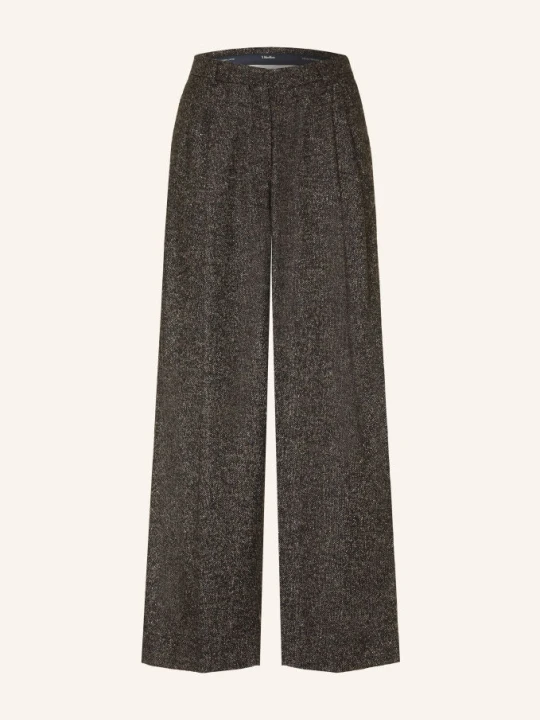 Zdjęcie produktu S Max Mara Spodnie Typu Marlena Natale schwarz
