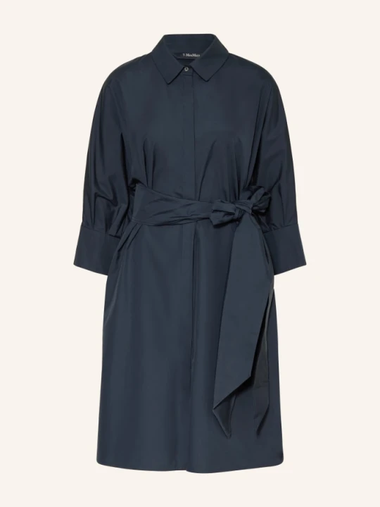 Zdjęcie produktu S Max Mara Sukienka Koszulowa Tabata Z Rękawami 3 / 4 blau GRANATOWY
