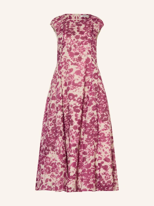 Zdjęcie produktu S Max Mara Sukienka Peonie rot beżowy