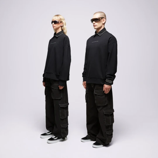 Zdjęcie produktu S.now Job Sizeer Crewneck “I Don't Know” Black