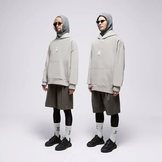 Zdjęcie produktu S.now Job Sizeer Hoodie "i'm Levitating" Gray szary