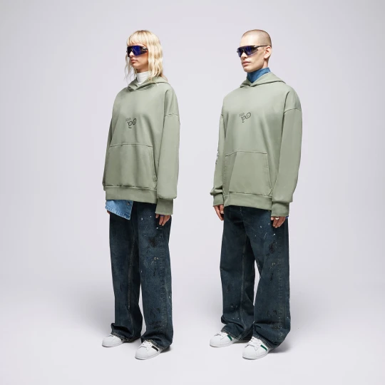 Zdjęcie produktu S.now Job Sizeer Hoodie “Pov” Olive zielony