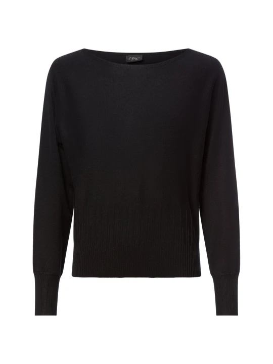 Zdjęcie produktu s.Oliver BLACK LABEL bluzka z dzianiny Kobiety czarny