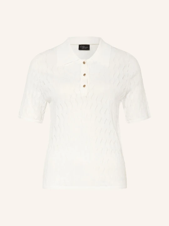 Zdjęcie produktu S.Oliver Black Label Dzianinowa Koszulka Polo weiss