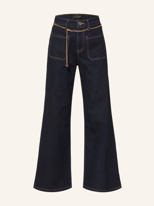 Zdjęcie produktu S.Oliver Black Label Jeansy Wide Leg blau 59Z8 BLUE