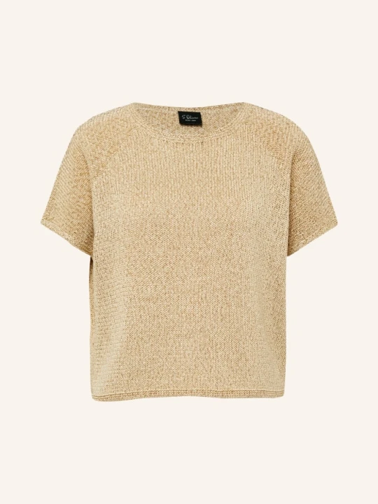Zdjęcie produktu S.Oliver Black Label Koszulka Z Dzianiny beige