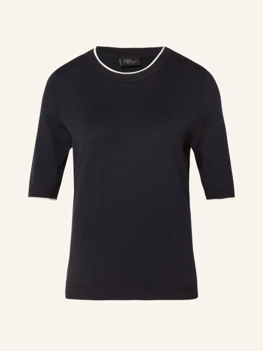 Zdjęcie produktu S.Oliver Black Label Koszulka Z Dzianiny blau