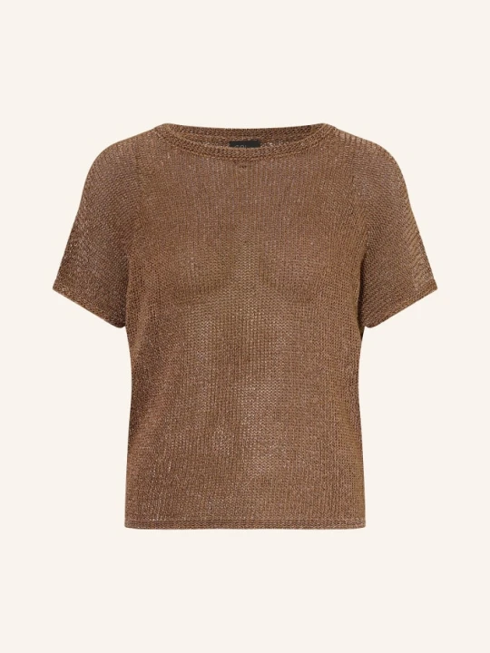 Zdjęcie produktu S.Oliver Black Label Koszulka Z Dzianiny braun BRĄZOWY