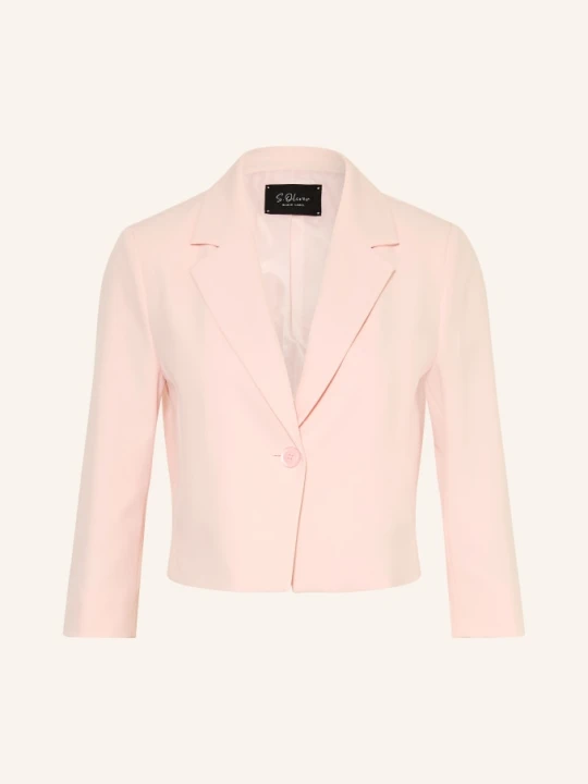 Zdjęcie produktu S.Oliver Black Label Marynarka Z Rękawami 3/4 rosa JASNORÓŻOWY