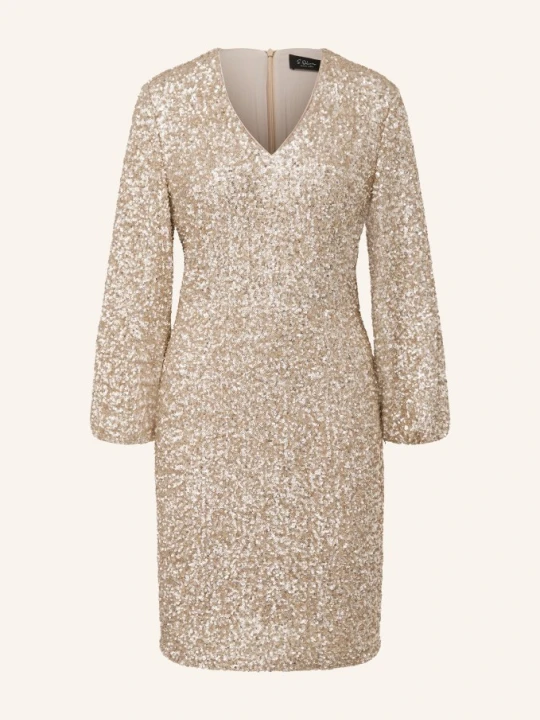 Zdjęcie produktu S.Oliver Black Label Sukienka Koktajlowa beige ZŁOTY