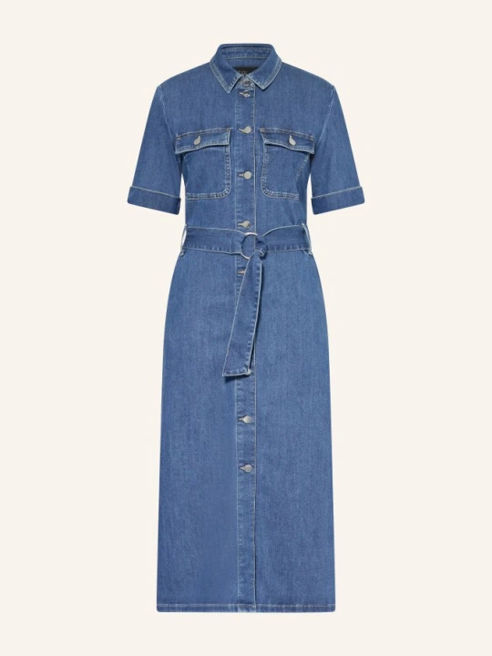 Zdjęcie produktu S.Oliver Black Label Sukienka Koszulowa W Stylu Jeansowym blau NIEBIESKI