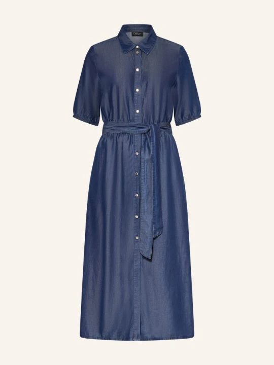 Zdjęcie produktu S.Oliver Black Label Sukienka Koszulowa W Stylu Jeansowym blau GRANATOWY