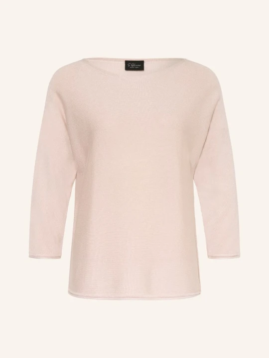 Zdjęcie produktu S.Oliver Black Label Sweter Z Błyszczącą Przędzą I Rękawami 3/4 rosa BLADORÓŻOWY