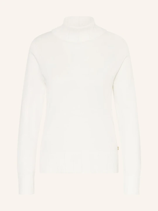 Zdjęcie produktu S.Oliver Black Label Sweter Z Golfem weiss BIAŁY