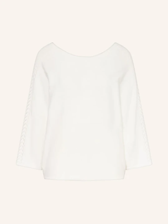 Zdjęcie produktu S.Oliver Black Label Sweter Z Rękawami 3 / 4 weiss KREMOWY