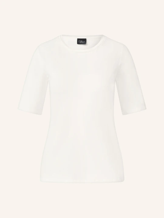 Zdjęcie produktu S.Oliver Black Label T-Shirt weiss BIAŁY